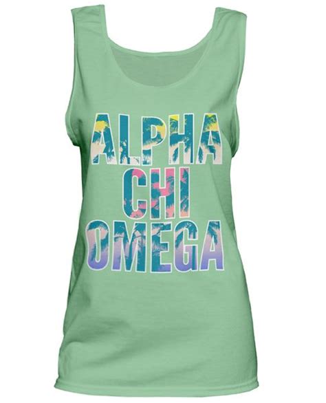 alpha chi omega tank tops